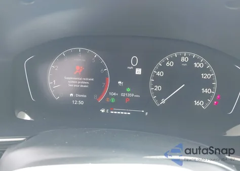 2024 Honda Civic Ex-L z USA, uszkodzony, nr VIN 19XFL1H73RE003102